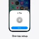 Apple - AirTag 1 pack (2nd generation) - MFE94 20262 - White.webp