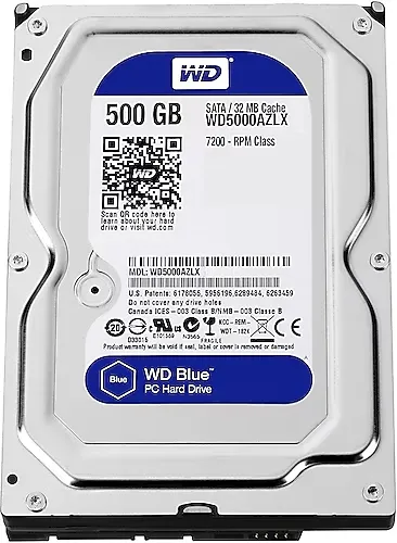 WD Western Digital 500GB HDD,3.5 WD5000AZLX