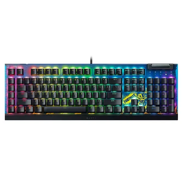Razer Blackwidow V4 x Fortnite(yellow Switch) Us layout
