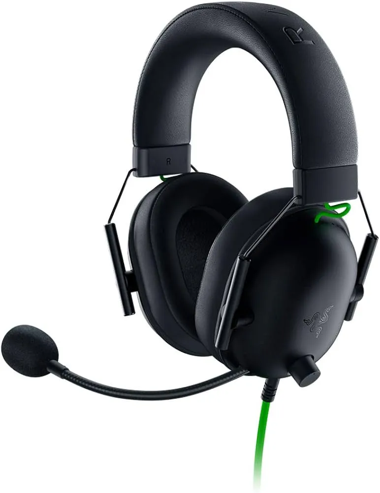 Razer Blackshark V2 X Wired Gaming Headset (Black)