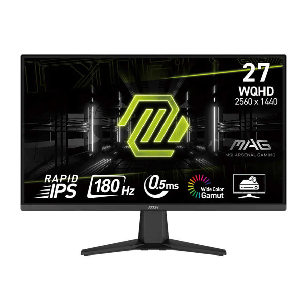 MSI MAG 275QF 27" 180Hz 0.5ms 2K QHD AdaptiveSync IPS Gaming Monitör