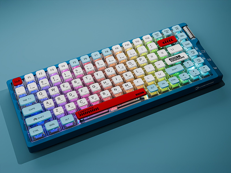 GAMEPOWER SENSE TKL RGB RED SWITCH MEKANIK GAMING KABLOSUZ KLAVYE