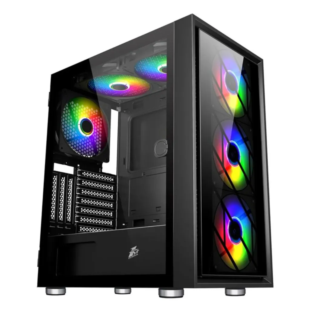 1stPlayer AR7-G 750W 80 Plus Silver Mid Tower 4x120mm Fan USB 3.0x1 USB 2.0x2 HD Audio ATX KASA