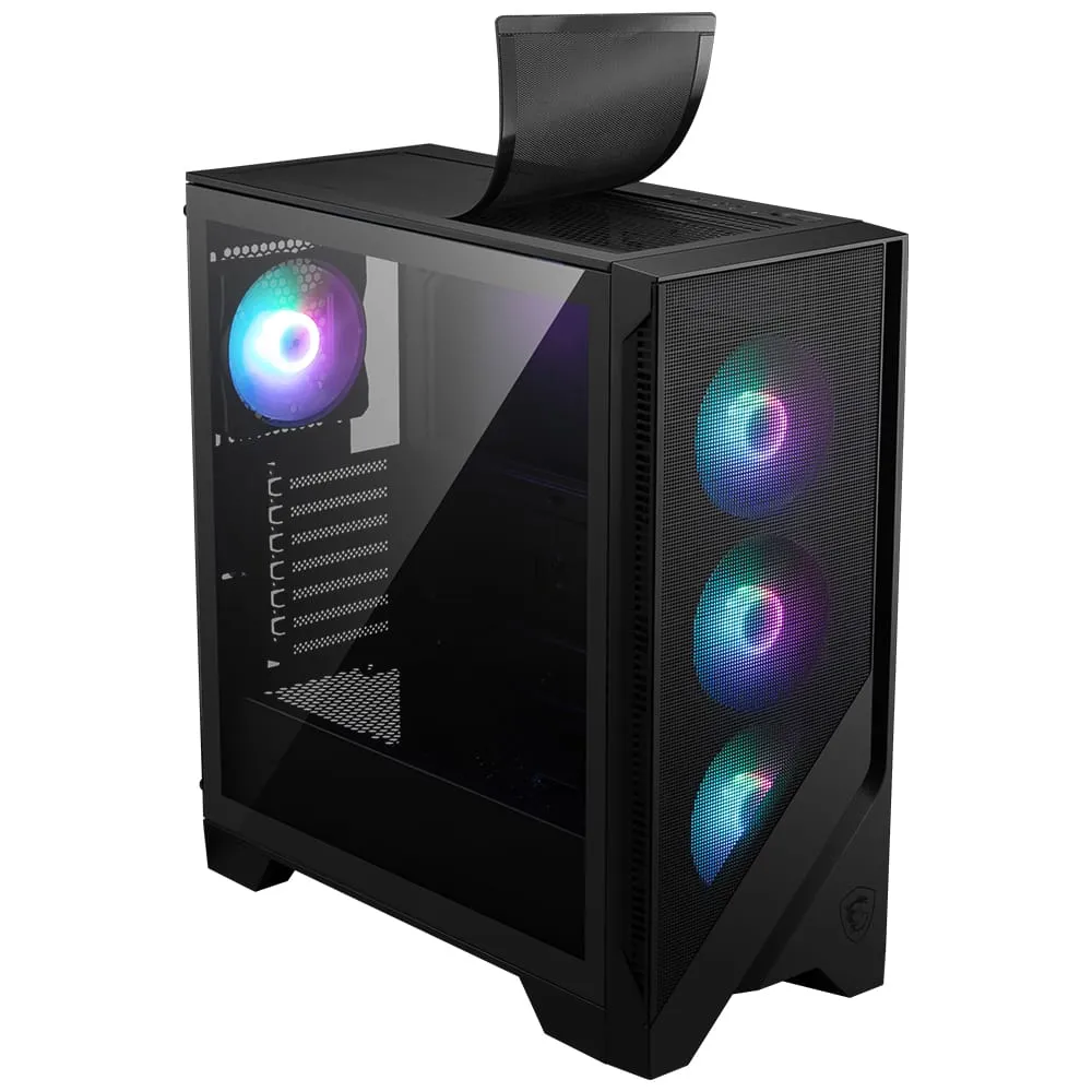 MSI MAG FORGE 320R AIRFLOW TEMPERED GLASS ARGB FAN USB 3.2 MATX BILGISAYAR KASASI
