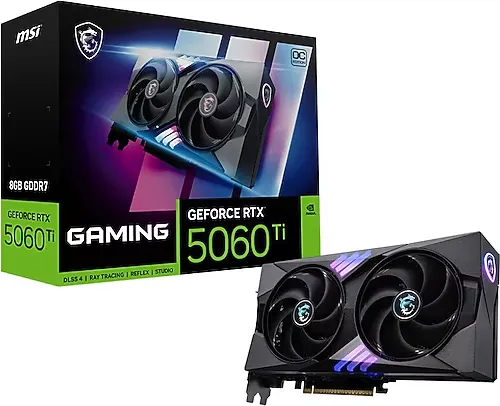 MSI GEFORCE RTX5060TI 8G GAMING OC 8GB GDDR7 128BIT 1XHDMI 3XDP EKRAN KARTI