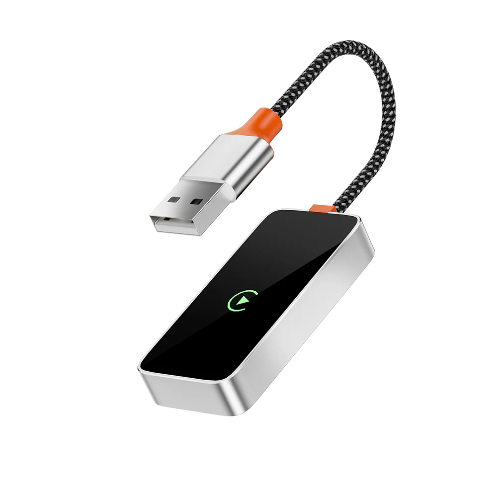 CP002 Wiwu CarPlay Dijital LED Göstergeli Bluetooth Adaptör