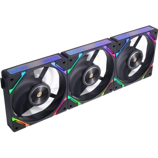 1stPlayer XF7 3 in 1 RGB Case Black fan