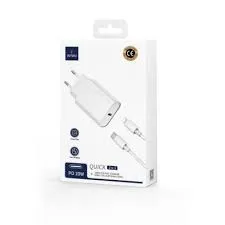 G007 Wiwu 20W Essen Serisi Hızlı Şarj Seti + Type-c - TypeC Kablo