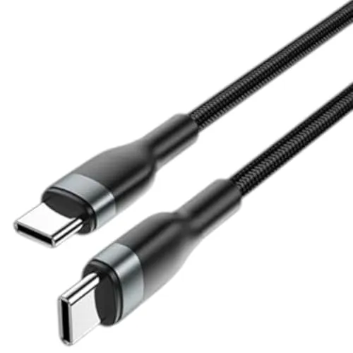 C017 Wiwu Concise 100W Type-C to Type-C PD Data ve Şarj Kablosu 1.2mt