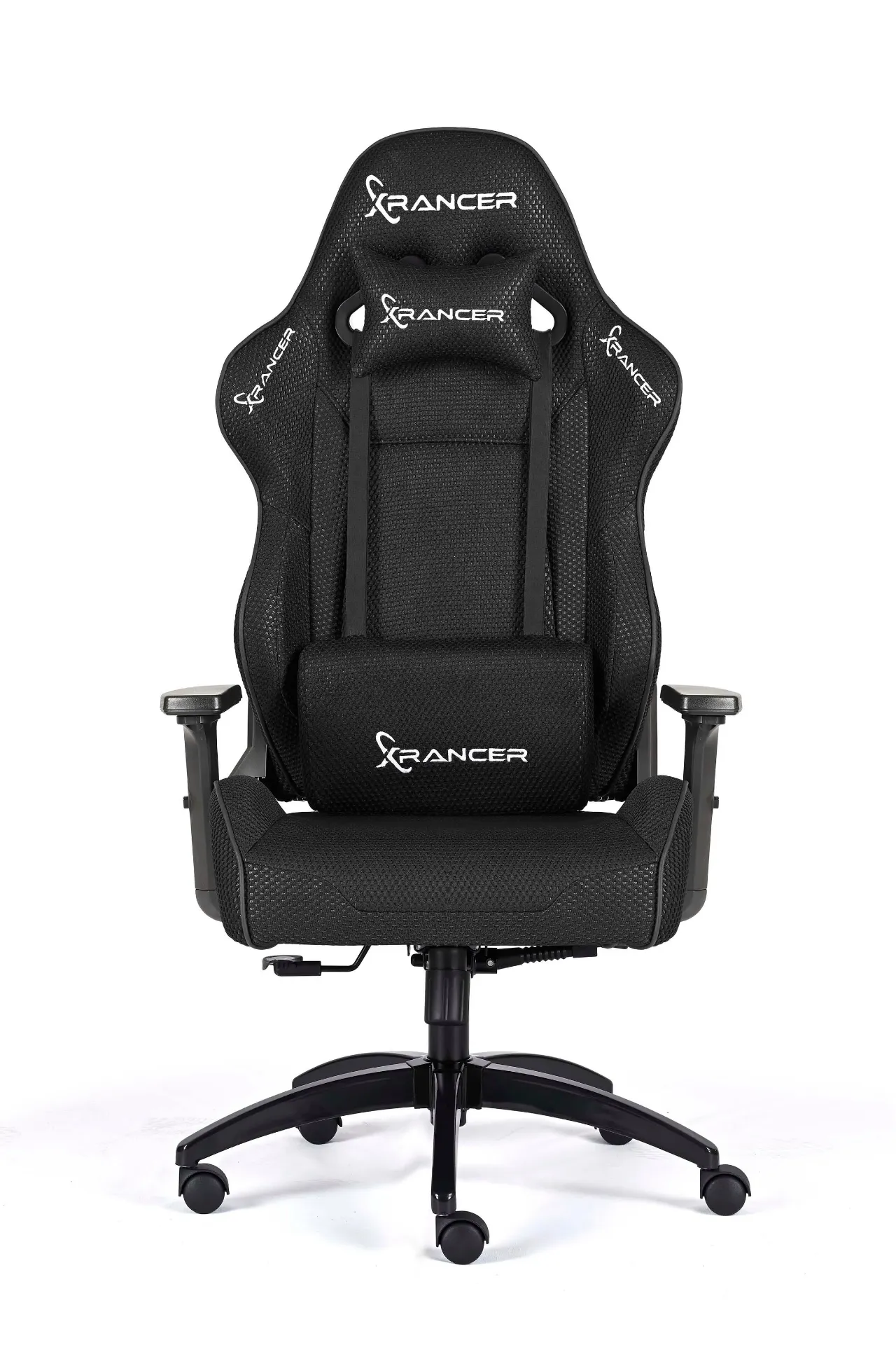 XRANCER ARES BLACK (NEFES ALABİLEN FİLE KUMAŞ) OYUNCU KOLTUĞU