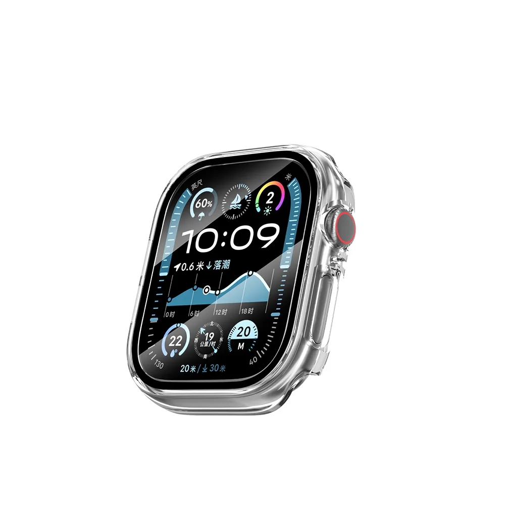 Wiwu Apple Watch 10 46mm Kasa Koruyucu + HD Ekran Koruyucu Film