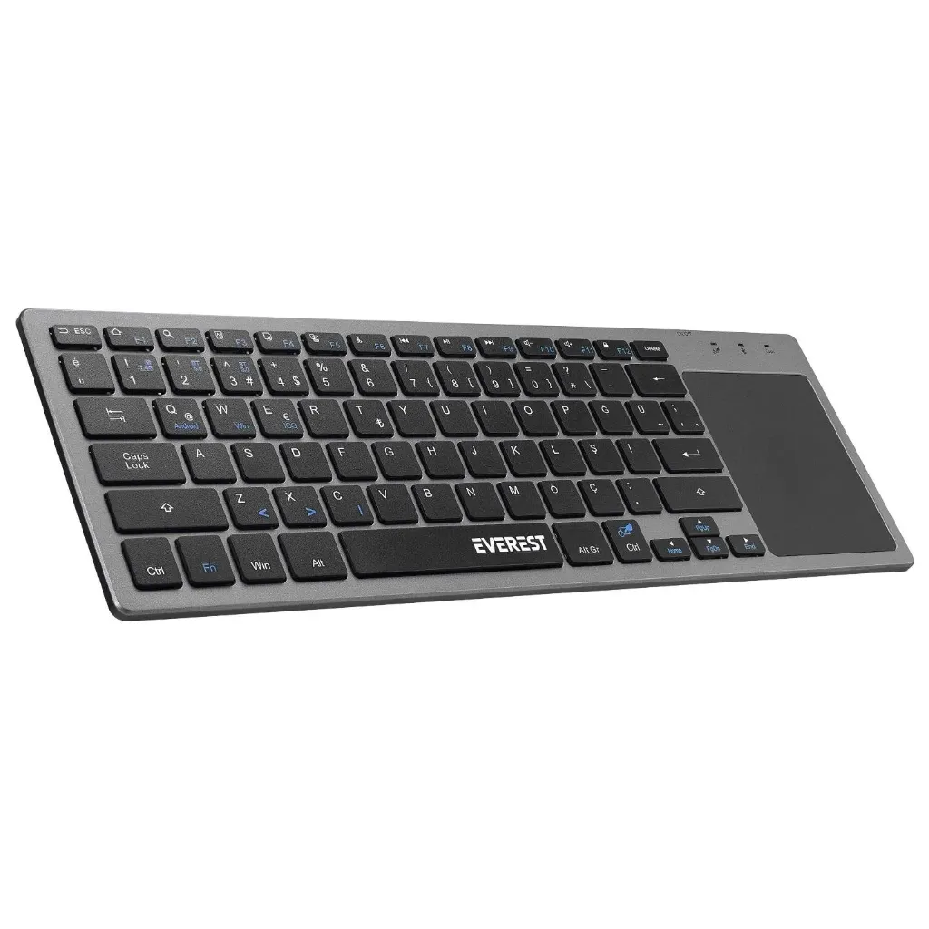 Everest Wireless Touchpad li Klavye