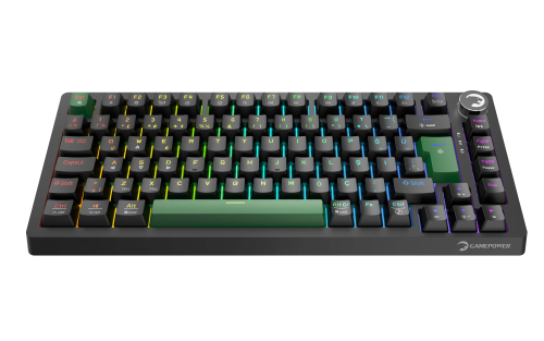 GAMEPOWER TIRUS HE80 8K KABLOLU RGB MANYETİK KLAVYE/83TUŞ