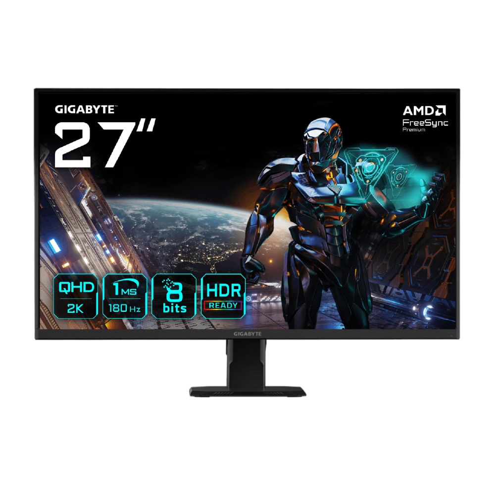 GIGABYTE GS27QA 27" 180Hz 1ms 2K QHD AdaptiveSync IPS Gaming Monitör