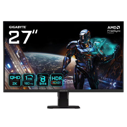 Gigabyte GS27QA 27" 1Ms 180Hz QHD 2560 x 1440 2K Type-C IPS Gaming Monitör