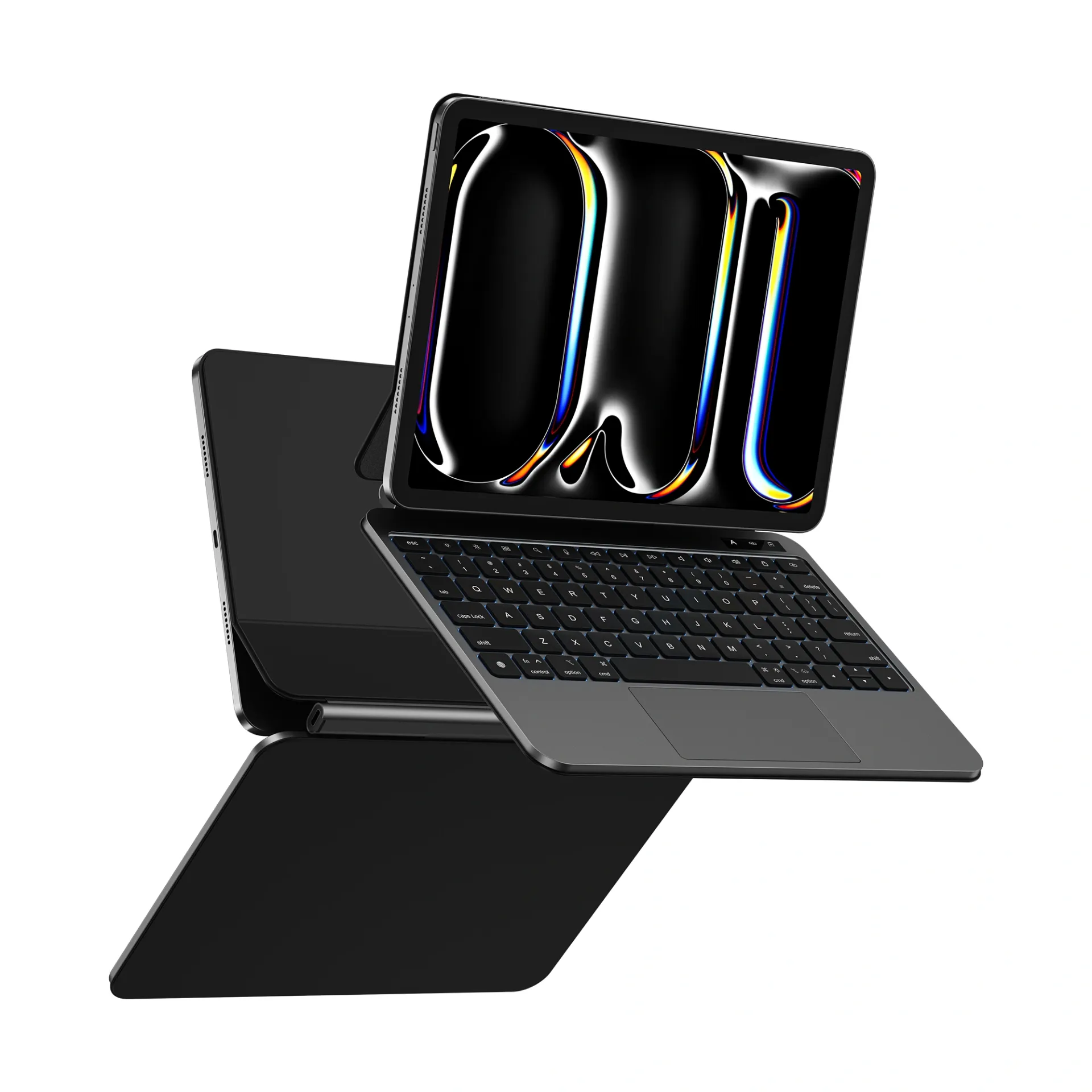 WİWU MAGIC KEYBOARD FOR IPAD PRO 13 BLACK