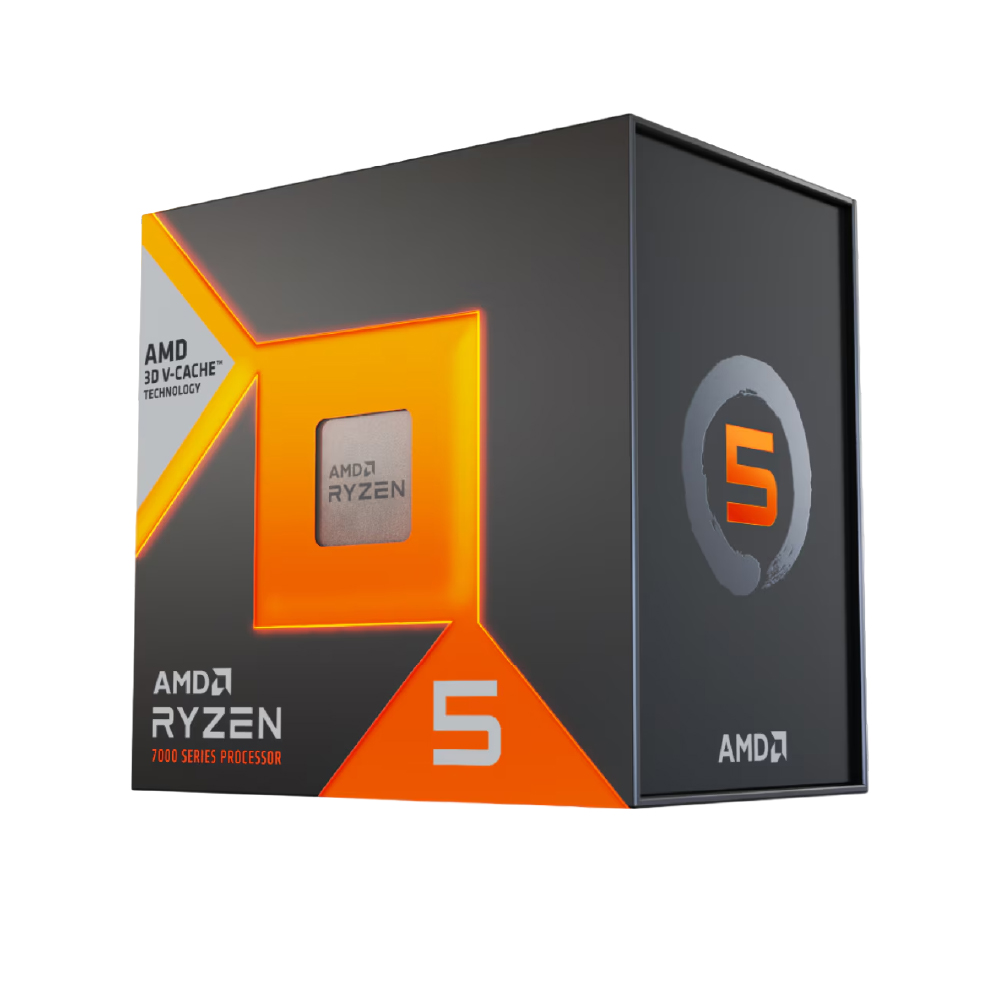 AMD RYZEN 5 7500X3D 4.0GHZ 102MB 65W AM5 FANLESS