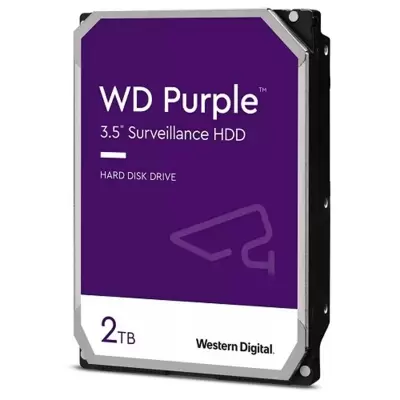 4 TB WD 3.5 PURPLE SATA3 5400RPM 256MB 7/24 GUVENLIK WD43PURZ (3 YIL RESMI DIST GARANTILI)