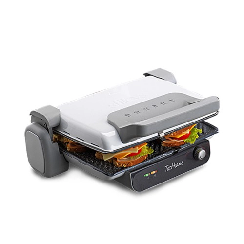 STİLEVS ST- TOSTHANE GRANİT TOST MAKİNESİ BEYAZ