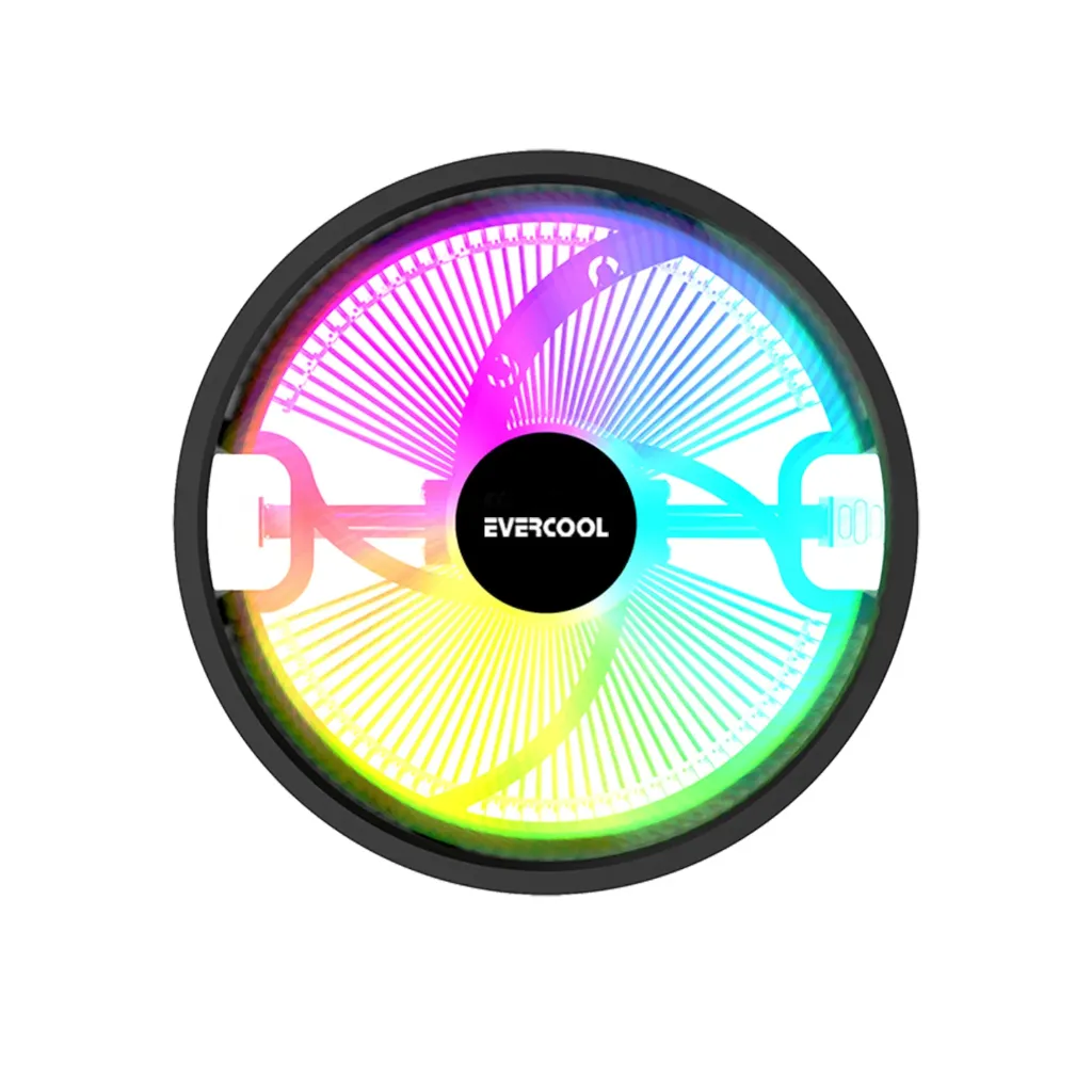 EVERCOOL CS-02 RAINBOW HAVA SOĞUTMALI CPU FAN