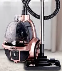 STİLEVS MAXTRON PREMIUM TORBASIZ ELEKTRİKLİ SÜPÜRGE ROZE