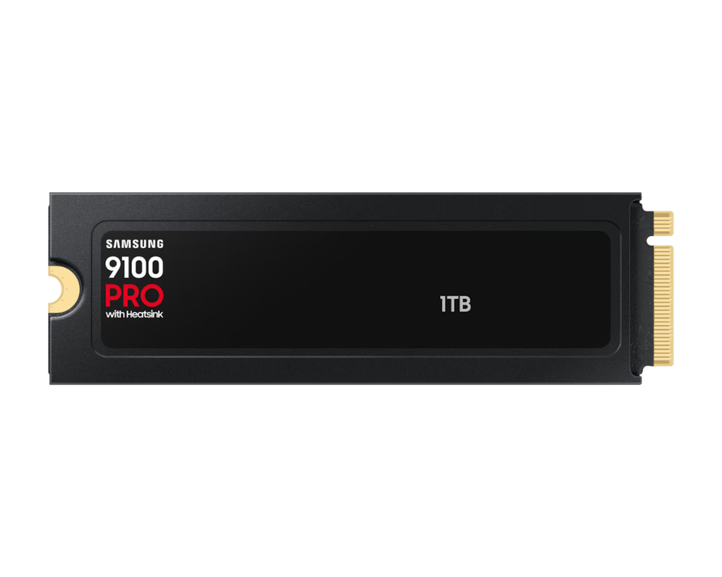 Samsung 9100 PRO Heatsink 1TB NVMe M2 GEN5 SSD (14700-13300MB\s)