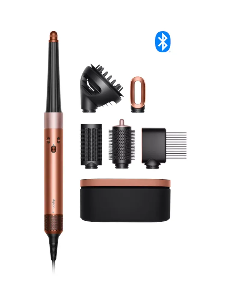 Dyson HS08 ID Airwrap Multi-Styler and Dryer Complete Long( Amber Silk )UK)