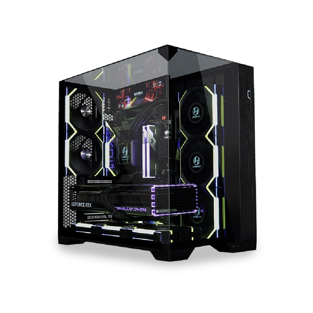 Lian Li O11 Vision Compact Mid Tower USB 3.0x2 HD Audio Type-C ATX KASA