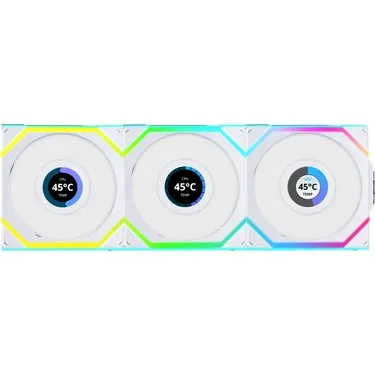 LIAN LI UNI FAN SL WIRELESS LCD 3x120mm BEYAZ