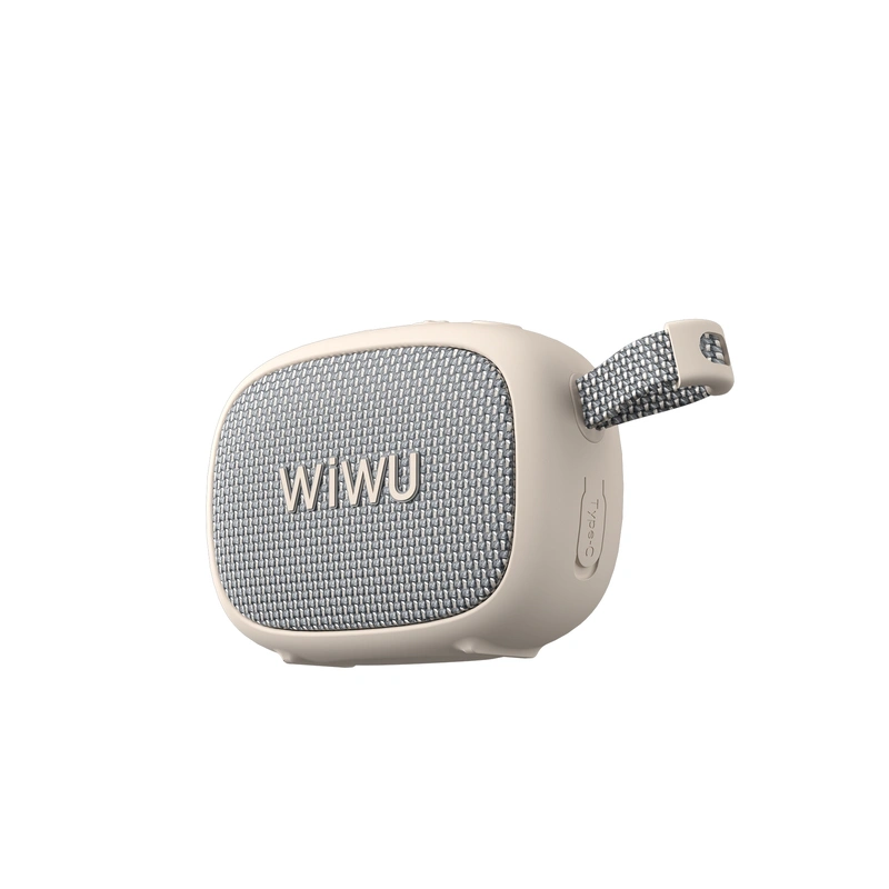 H1 Wiwu GO Fun Taşınabilir Su Geçirmez Hoparlör (Beyaz)