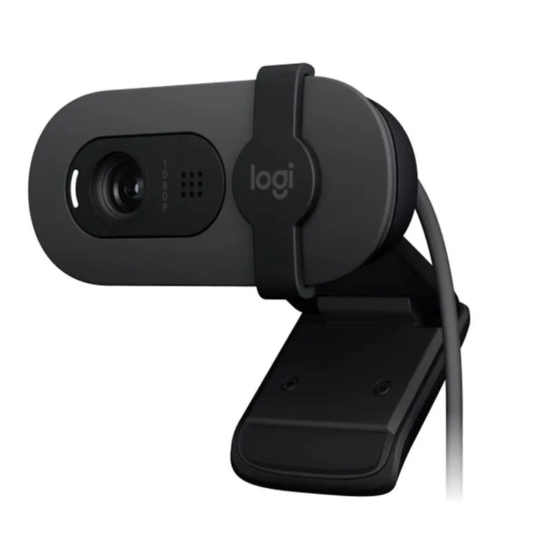 LOGITECH BRIO 100 FULL HD 1080P MİKROFONLU WEB KAMERA (Siyah)