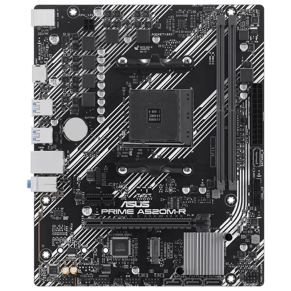 ASUS PRIME A520M-R DDR4 5100MHZ ANAKART