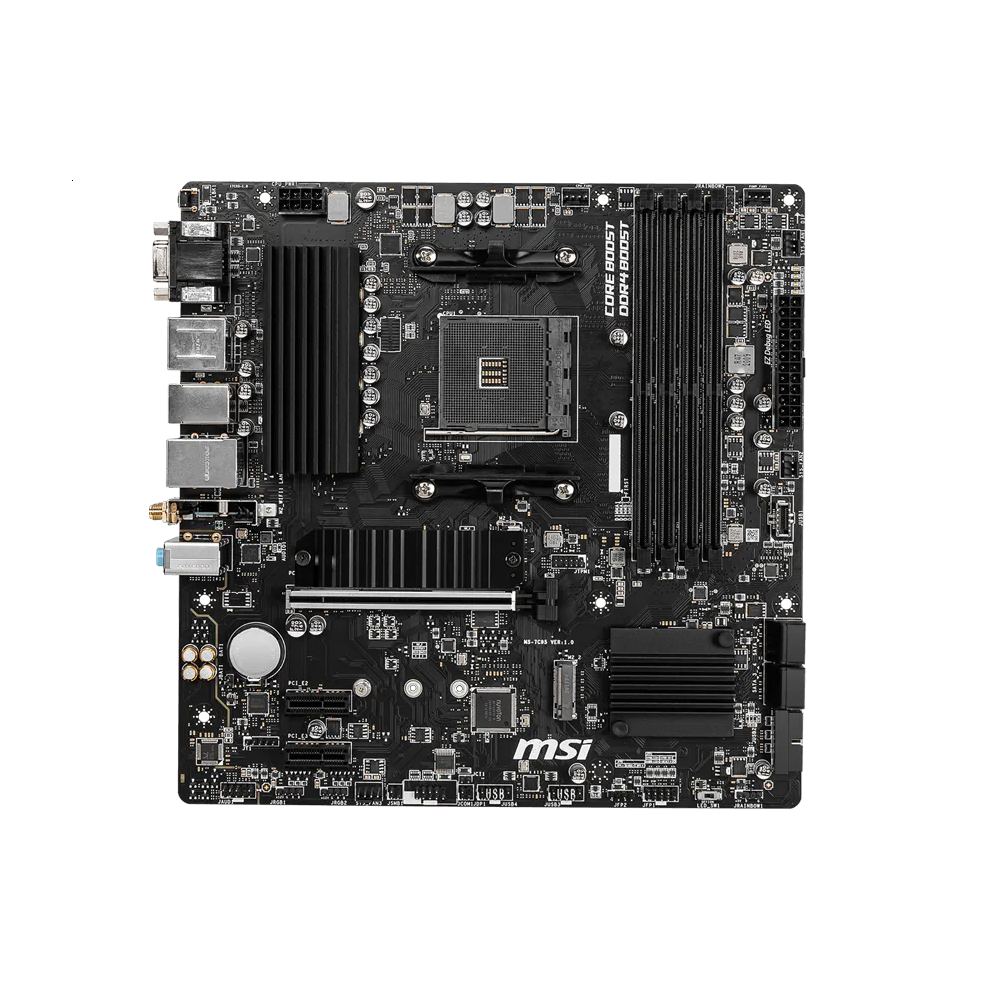 MSI PRO B550M PRO-VDH WIFI DDR4 4400MHz AM4 mATX M.2 HDMI DP VGA Anakart