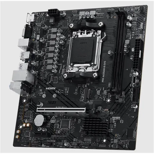 MSI PRO A620AM-B EVO DDR5 (AMD AM5 9000/8000/7000 SERİLERİ İLE UYUMLU)