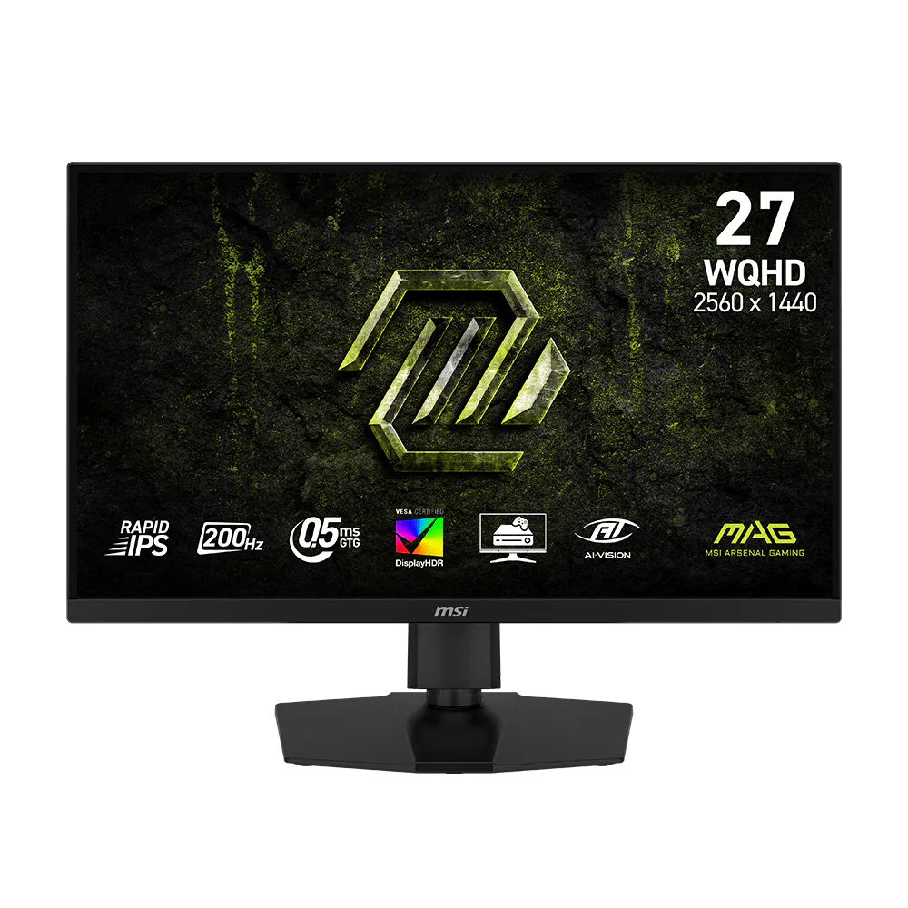 MSI MAG 274QPF E20 27" 200Hz 0.5ms 2K QHD FreeSync Premium IPS Gaming Monitör