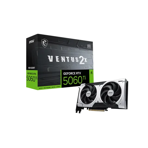 MSI VENTUS 2X NVIDIA RTX 5060 Ti OC EDITION 8GB GDDR7 128 BIT