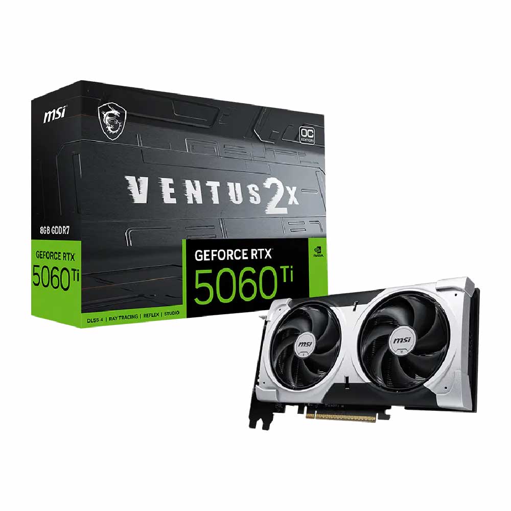 MSI Ventus 2X Nvidia GeForce RTX 5060Ti 8GB GDDR7 128-Bit Ekran Kartı