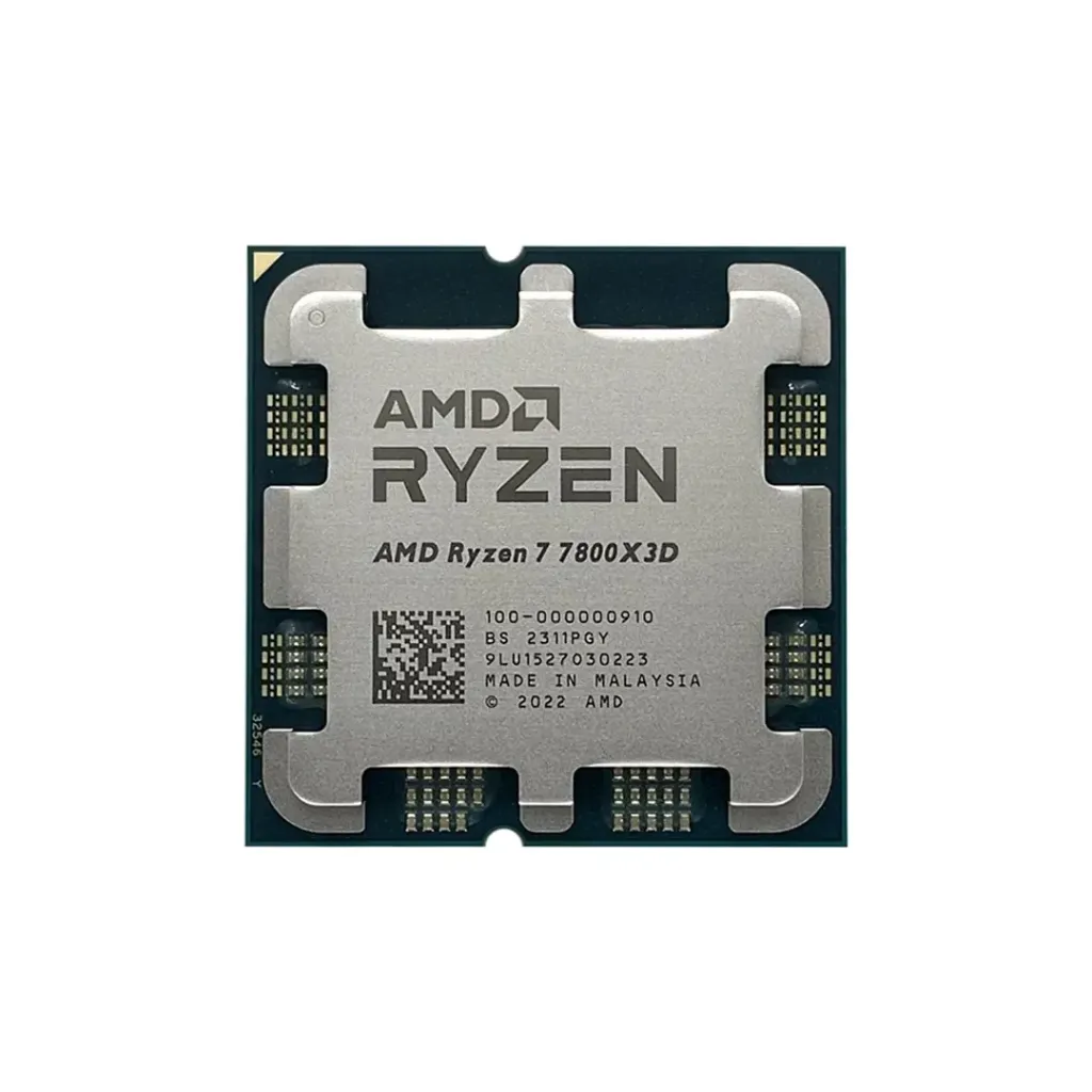 AMD RYZEN 7 7800X3D 4.2GHZ 96MB 120W AM5 TRAY