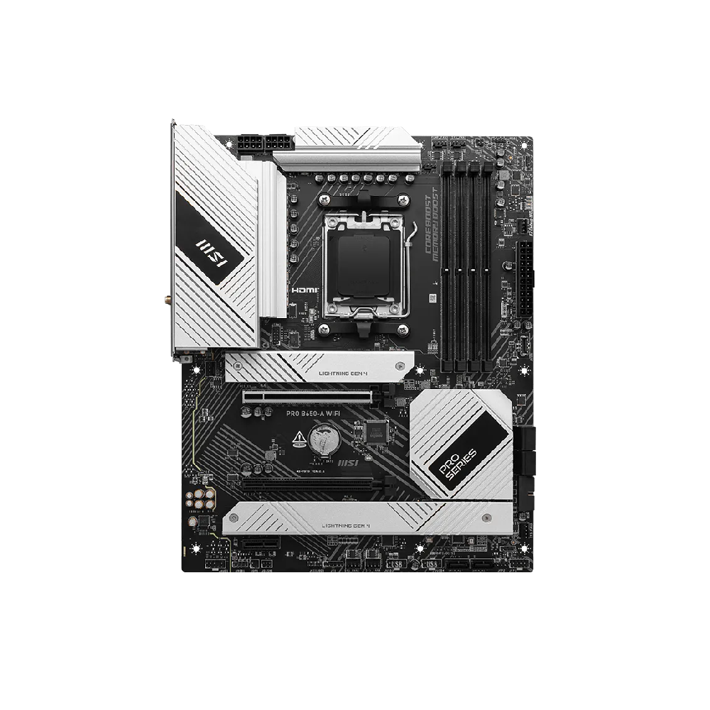 MSI PRO B650-A WIFI DDR5 7600MHz AM5 ATX M.2 HDMI DP Anakart
