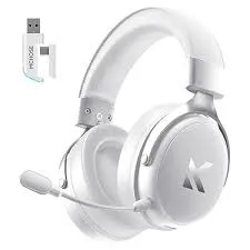 MCHOSE V9 Pro Icy White 7.1 Surround Kablosuz Gaming Kulaklık (HW-V9-5)