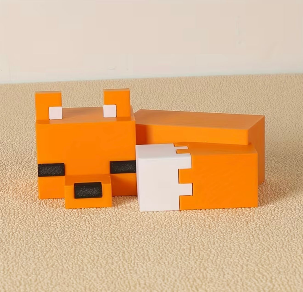 Dekoratif Figür - Minecraft Fox