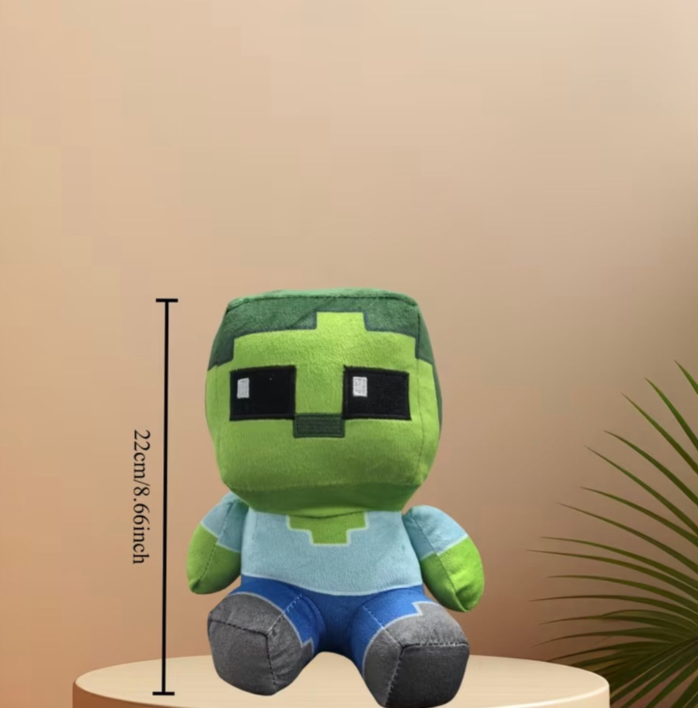 Dekoratif Figür - Minecraft Zombie