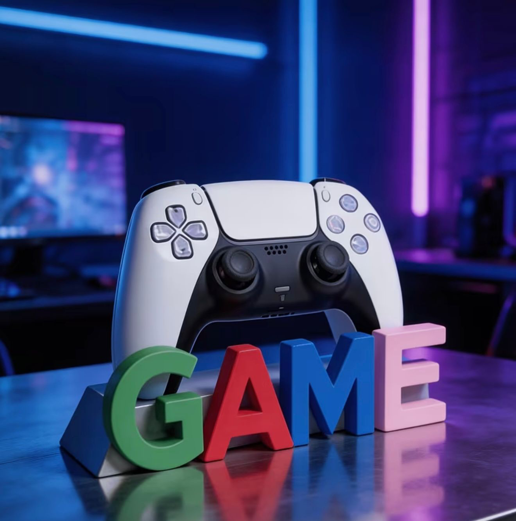 Dekoratif Aksesuar - Kontrolcü Standı Game