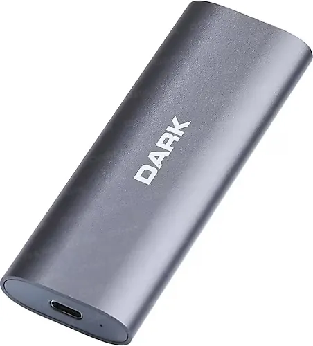 Dark USB Type-C M.2 SATA NVME SSD DISK KUTUSU