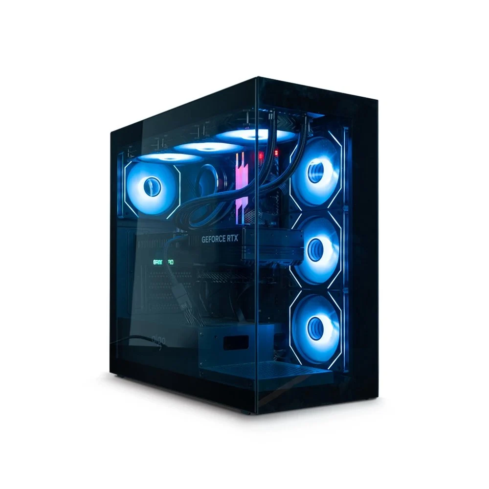 AIGO DS900 Siyah ARGB Mid Tower Kasa
