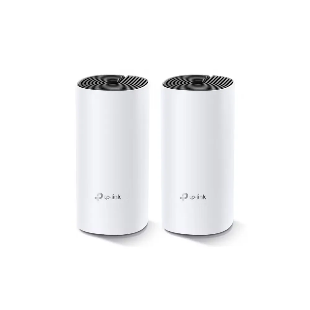 TP-Link Deco E4 2P AC1200 Mesh Router 300 Mbps 2.4GHz+867Mbps 5GHz,2×10/100 Mbps Ports (WAN/LAN auto-sensing) (ikili paket)