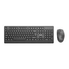 PHILIPS KABLOSUZ KLAVYE&MOUSE SET SPT6347B SİYAH