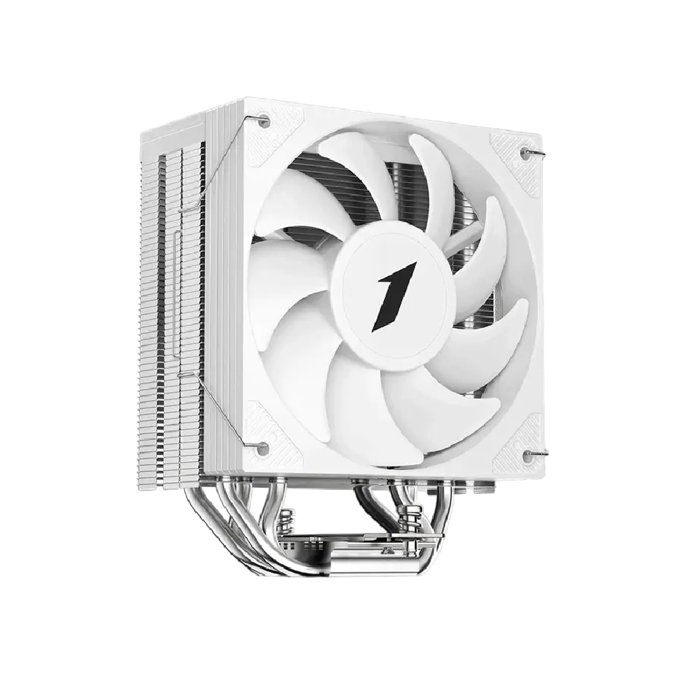 1StPlayer Cryo CY12 120mm 4 Pin PWM AM4 AM5 LGA1851/1700 Beyaz Kule Tipi İşlemci Soğutucu