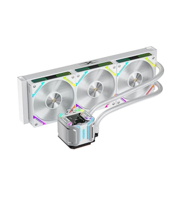 1ST PLAYER X-360 STARSHIP 360MM BEYAZ ARGB IPS 2.4" DİJİTAL EKRANLI AM5,AM4/LGA 1851, LGA 1700 PREMIUM İŞLEMCİ SIVI SOĞUTUCU