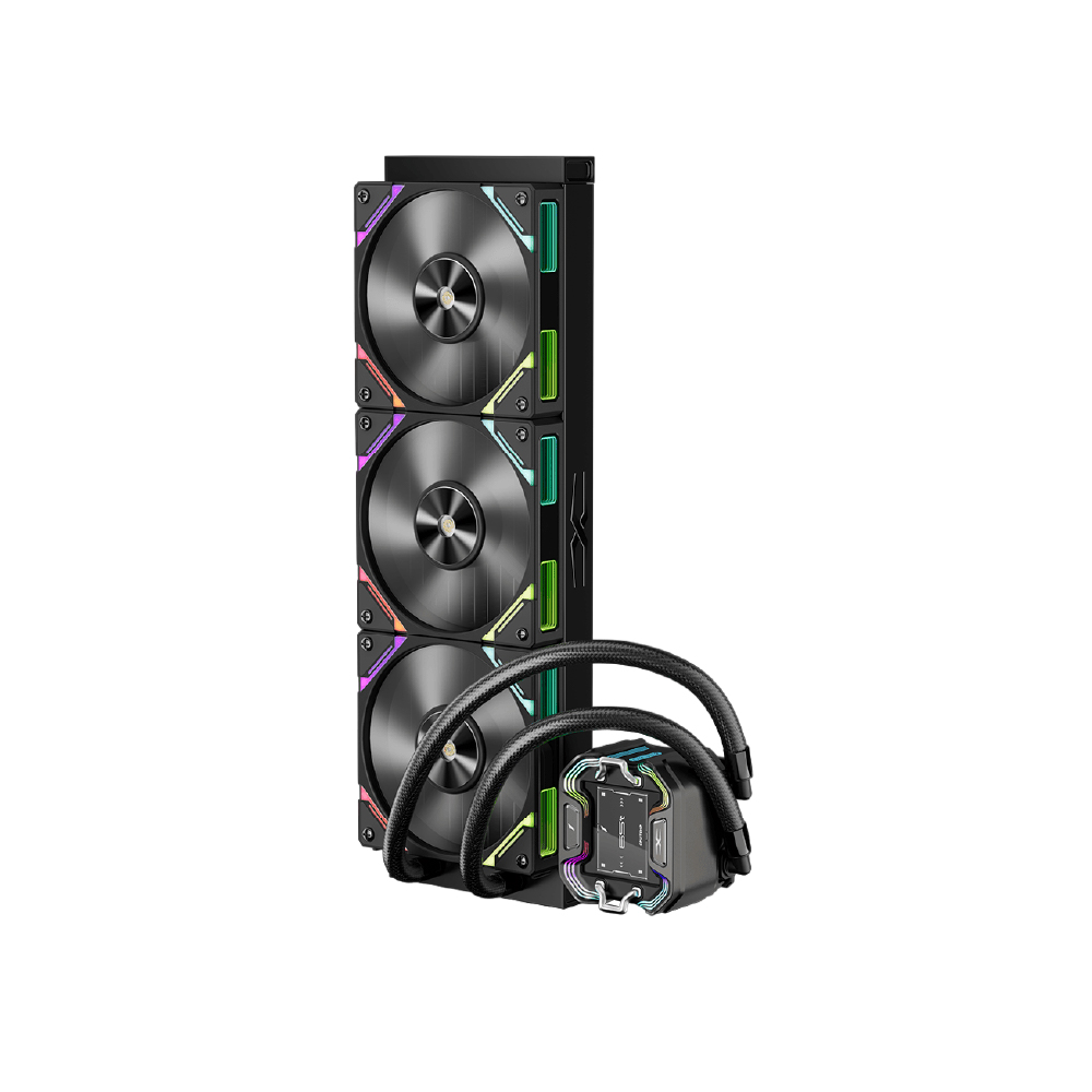 1StPlayer X-360 Starship 360mm ARGB 2.4" Özelleştirilebilir IPS Ekranlı AM4 AM5 LGA1851/1700 İşlemci Sıvı Soğutucu